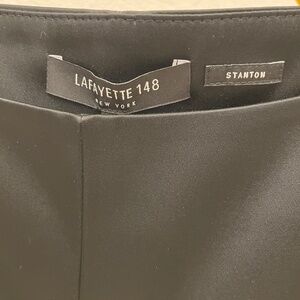 Lafayette Stanton Pant Size 4 Black New With Tag.